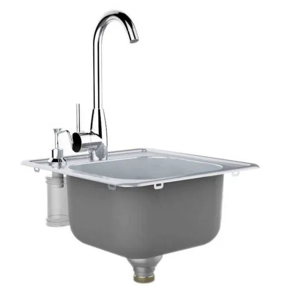 Sunstone 17" Single Sink with Faucet