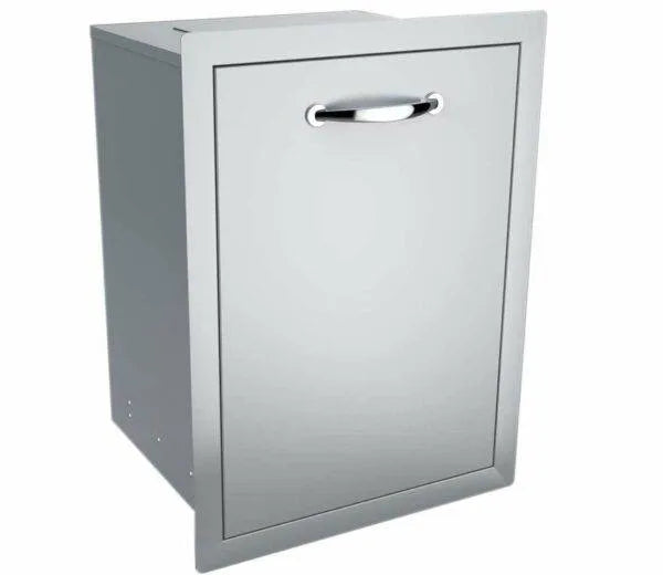 Sunstone Classic Series 20" Enclosed Trash Drawer w/Trash Bag Ring & Counter Punch-Out