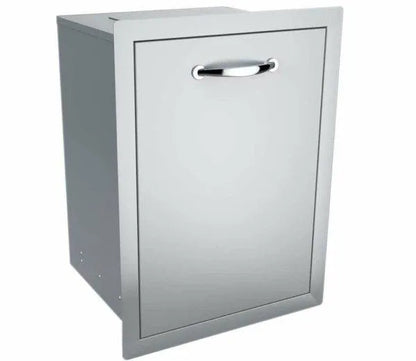 Sunstone Classic Series 20" Enclosed Trash Drawer w/Trash Bag Ring & Counter Punch-Out
