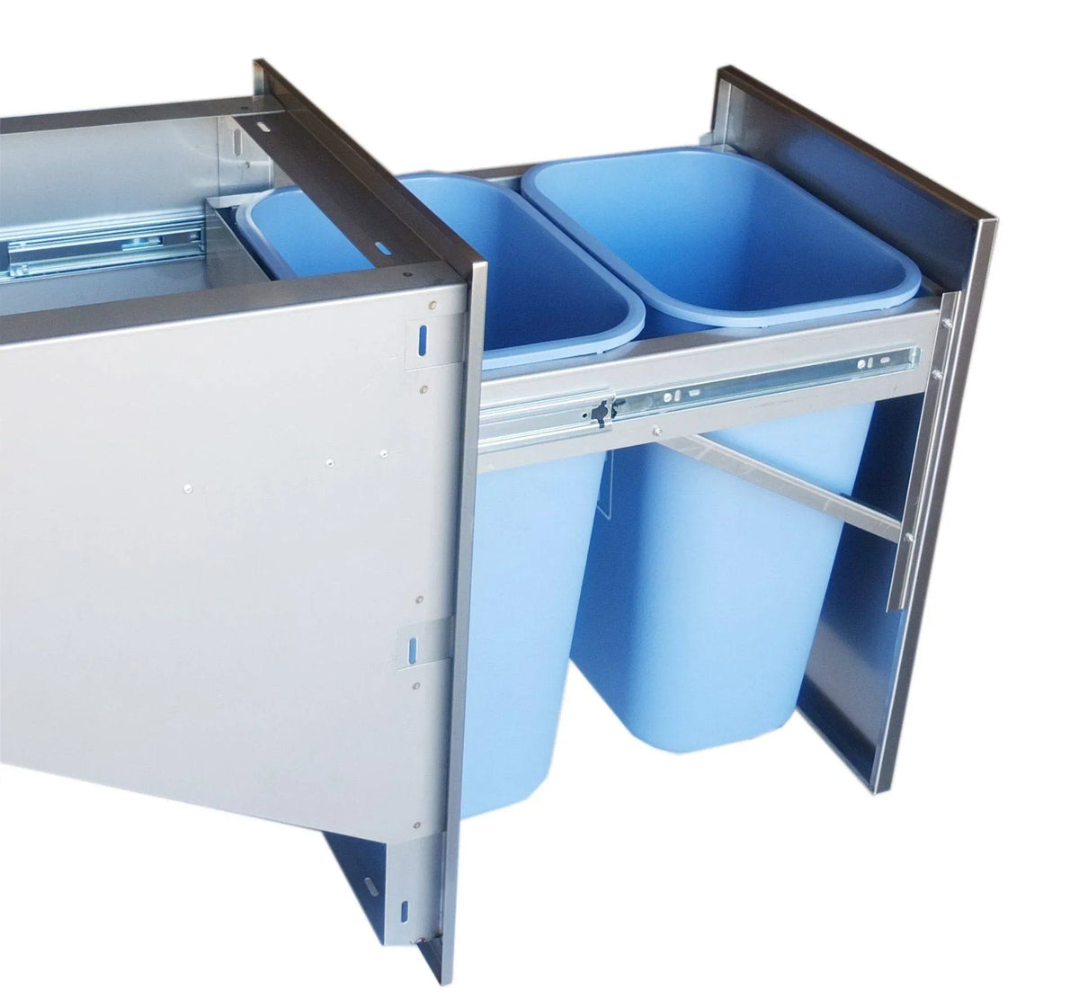 Sunstone Signature Series 20" x 27" Trash Drawer w/Two Trash Bins