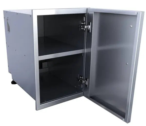 Sunstone Designer Series 15" Single Door Dry Storage Pantry, Right Swing
