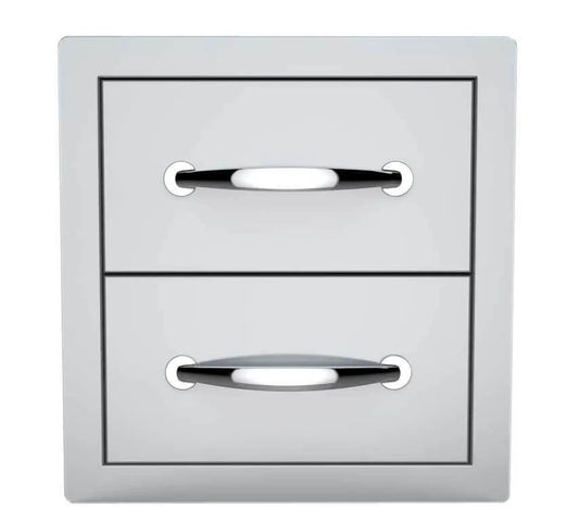 Sunstone Classic Series 14" Flush Double Access Drawer