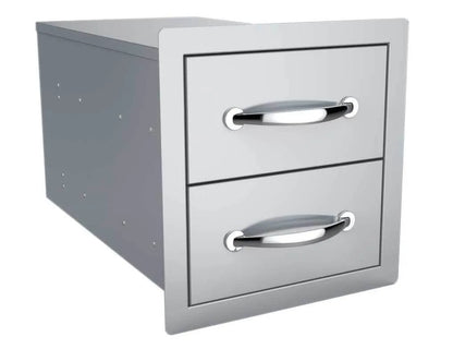 Sunstone Classic Series 14" Flush Double Access Drawer