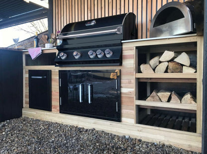 Whistler 34" 4-Burner Black Series Built-In Gas Grill