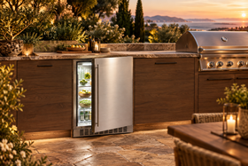 Azure 24" Standard Height Outdoor Rated Refrigerator