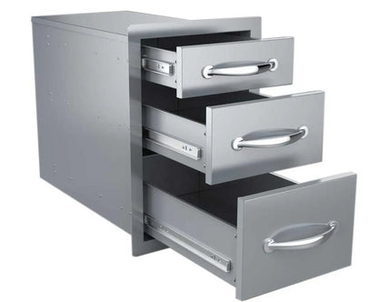 Sunstone Classic Series 14" Flush Triple Access Drawer