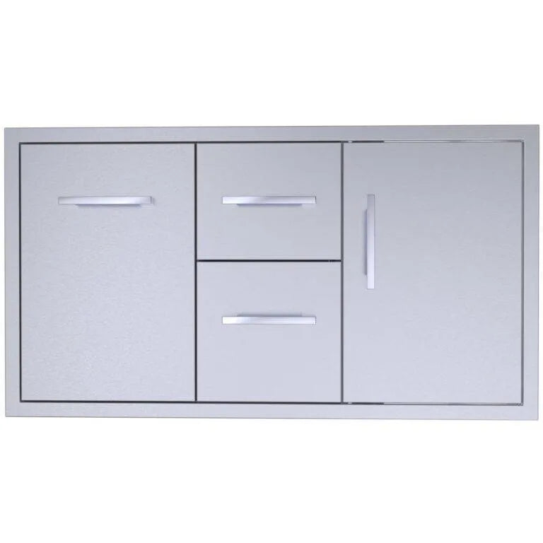 Sunstone Signature Series 42" Double Drawer & Door Combo w/Removable Support Frame