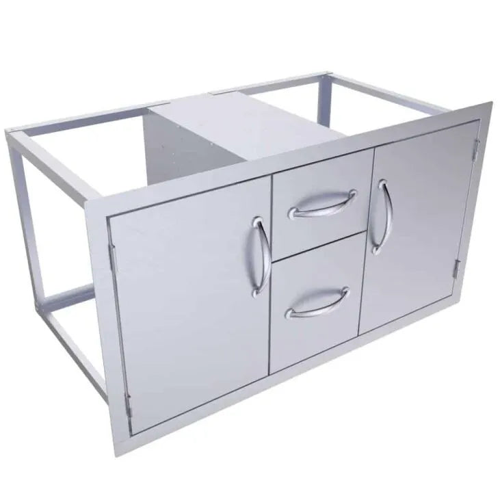 Sunstone Classic Series 42" Double Drawer & Door Combo