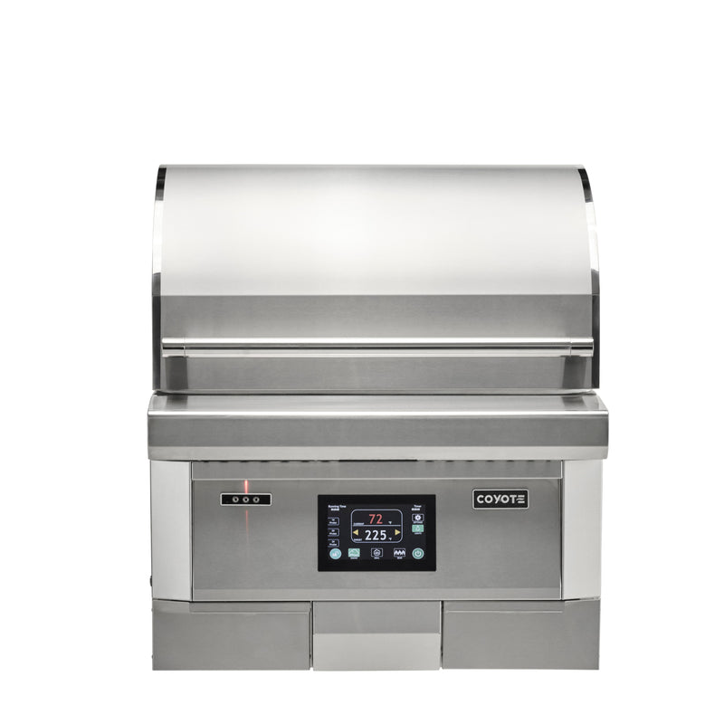 Coyote 28" Pellet Grill - Built-In