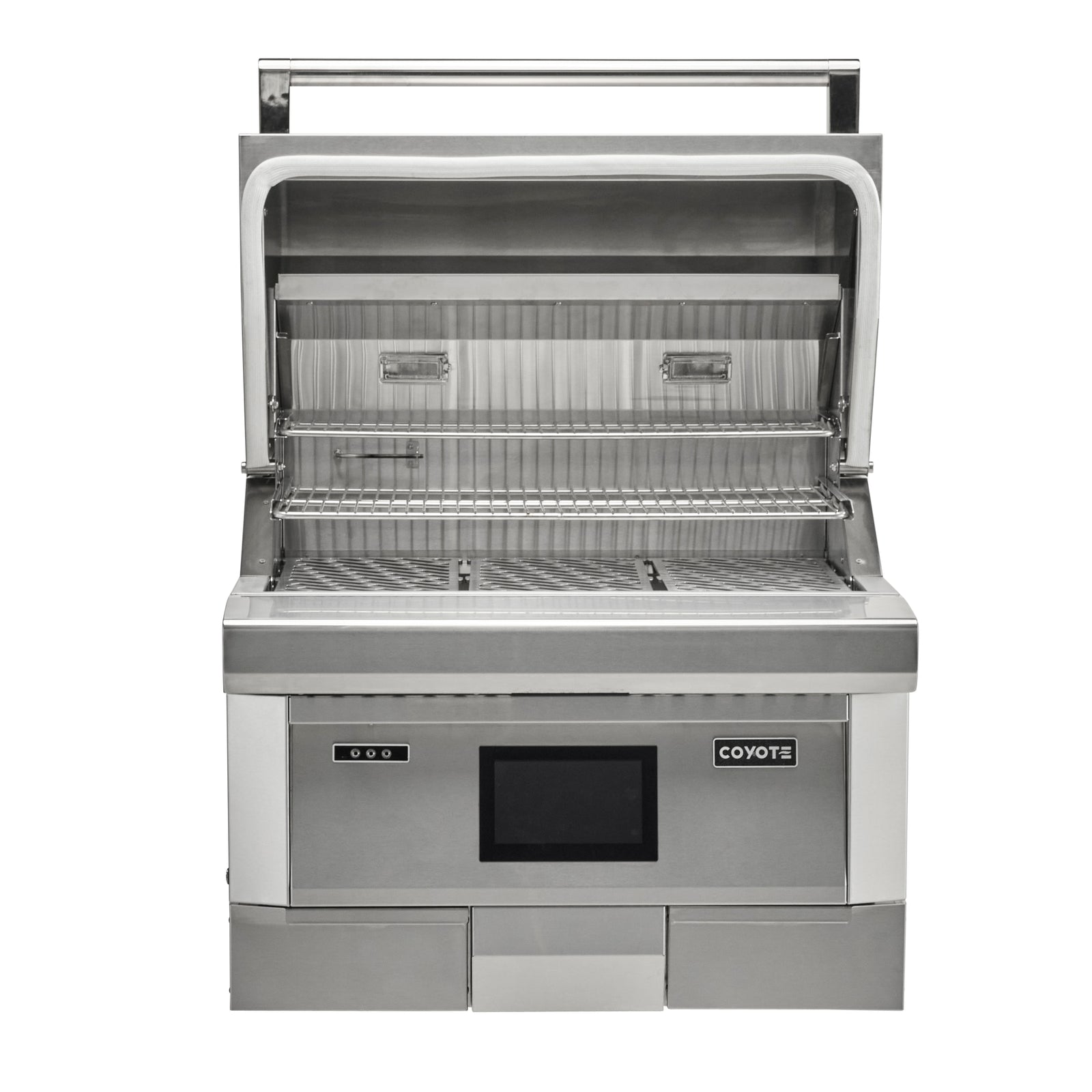 Coyote 28" Pellet Grill - Built-In