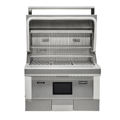 Coyote 28" Pellet Grill - Built-In