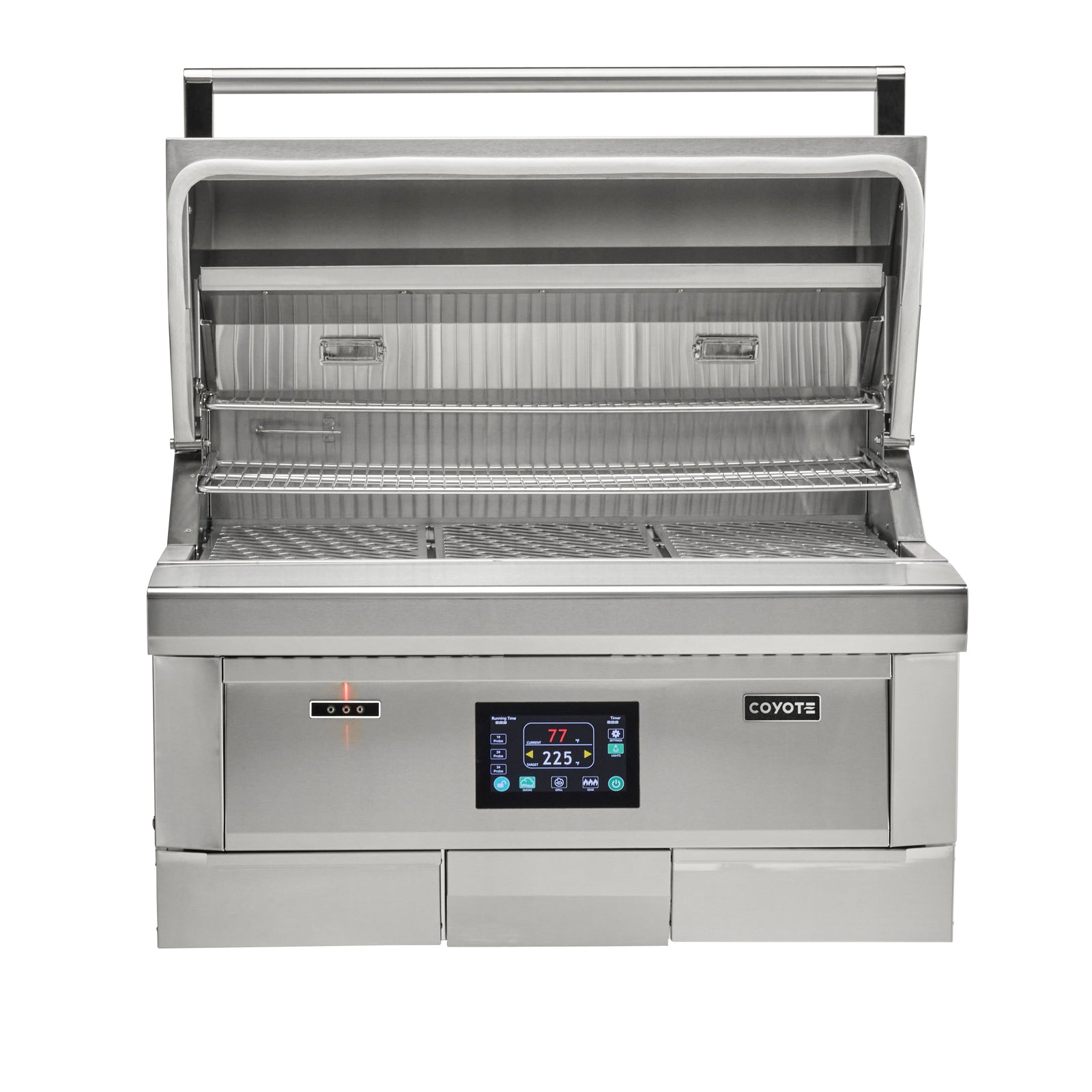 Coyote 36" Pellet Grill - Built-In