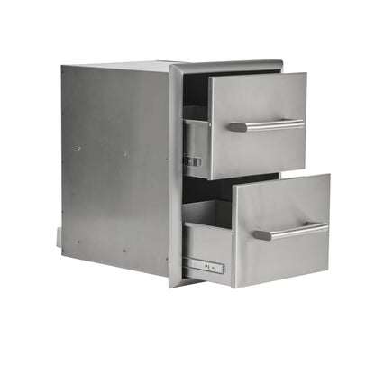 Coyote C3-2DC Double Drawer Storage Unit