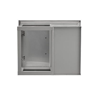Coyote 31" Combo Storage Unit – Double Access Door + 2 Drawers (C3-CD2DC31)