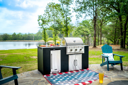 Coyote 6-Foot Outdoor Kitchen Island