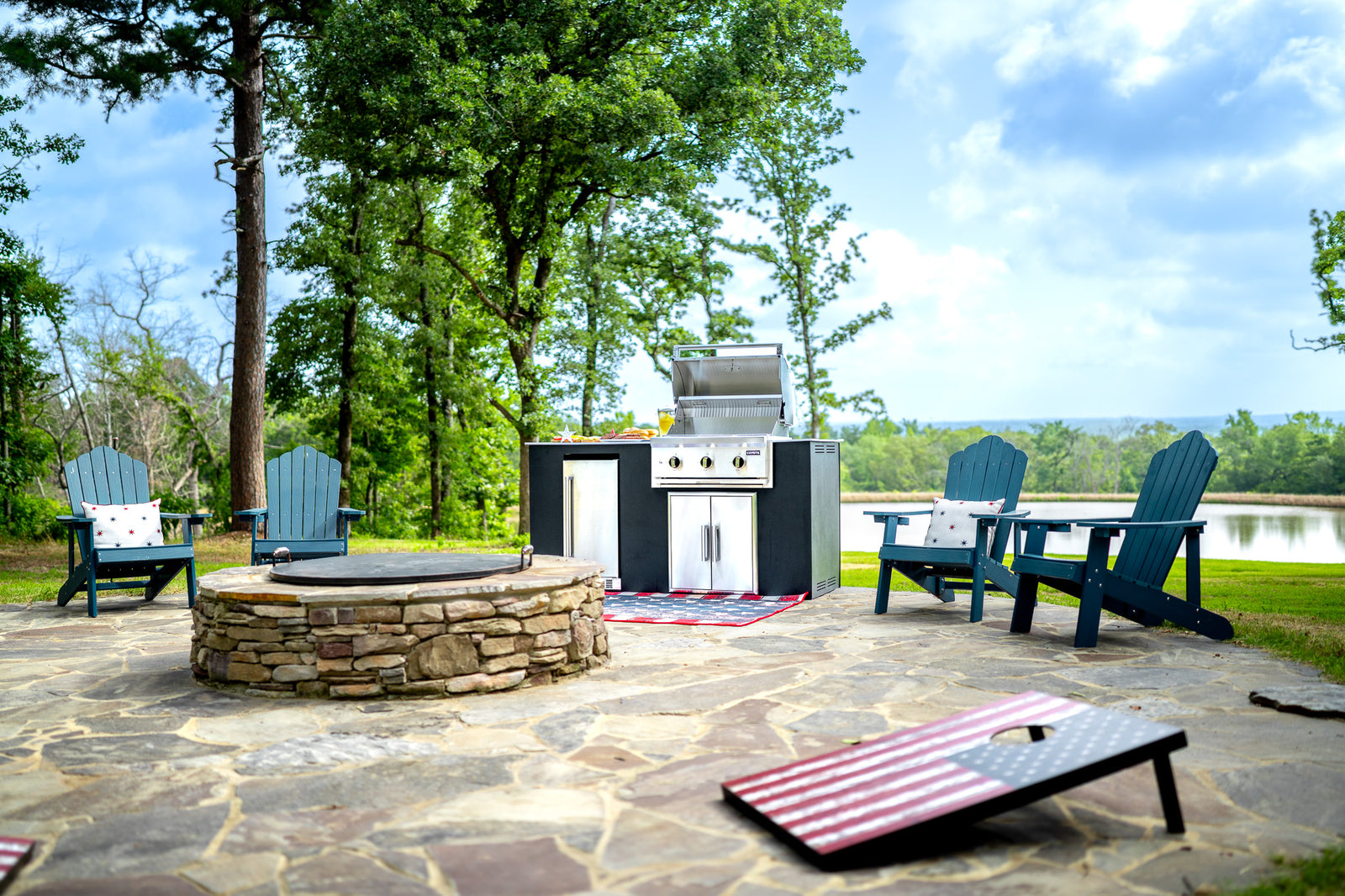 Coyote 6-Foot Outdoor Kitchen Island