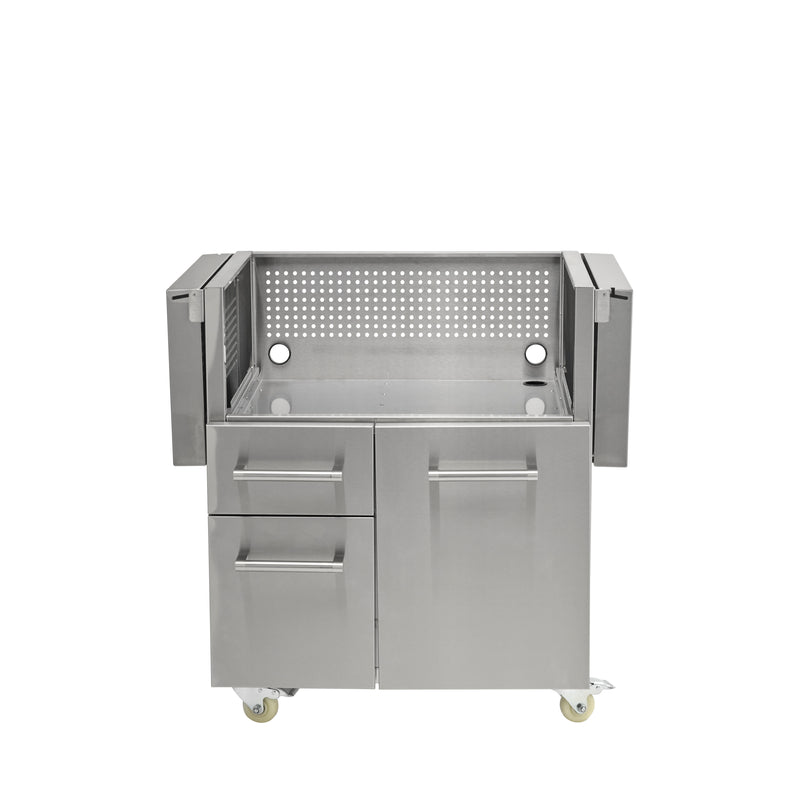 Coyote 30" Flat Top Grill Cart