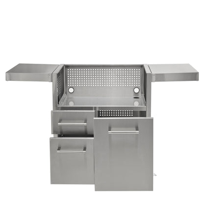 Coyote 30" Flat Top Grill Cart