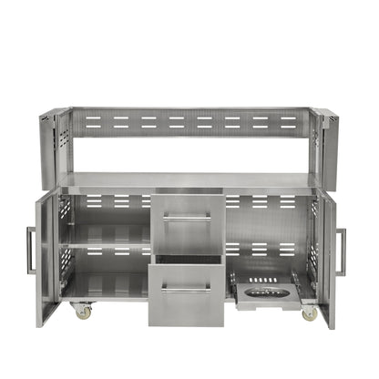 Coyote 50" Hybrid / Combo Grill Cart