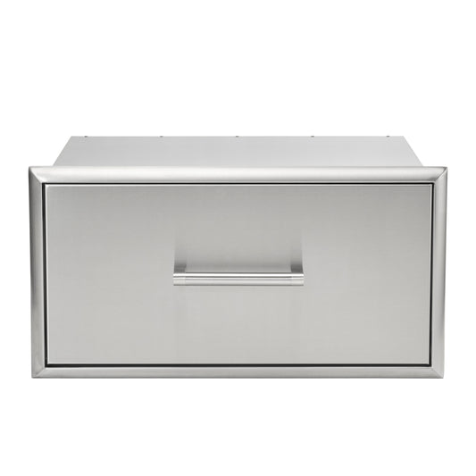 Coyote 28" Single Storage Drawer – 304 Stainless Steel (C3-SSD28)