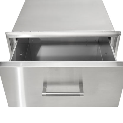 Coyote 28" Single Storage Drawer – 304 Stainless Steel (C3-SSD28)