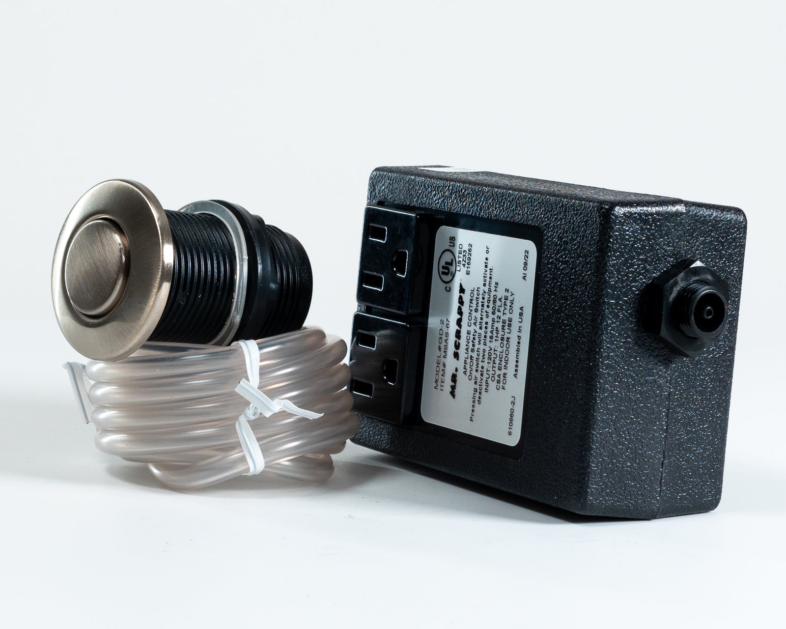 Cameo Air Switch - Brushed Nickel