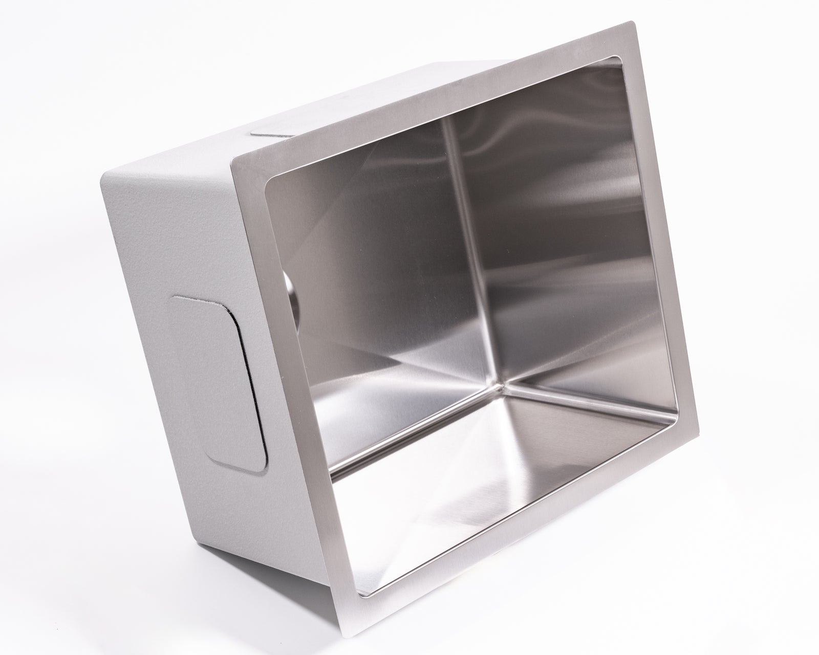 Cameo 16" Single Bowl Under-mount Square Sink