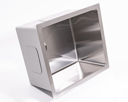 Cameo 16" Single Bowl Under-mount Square Sink