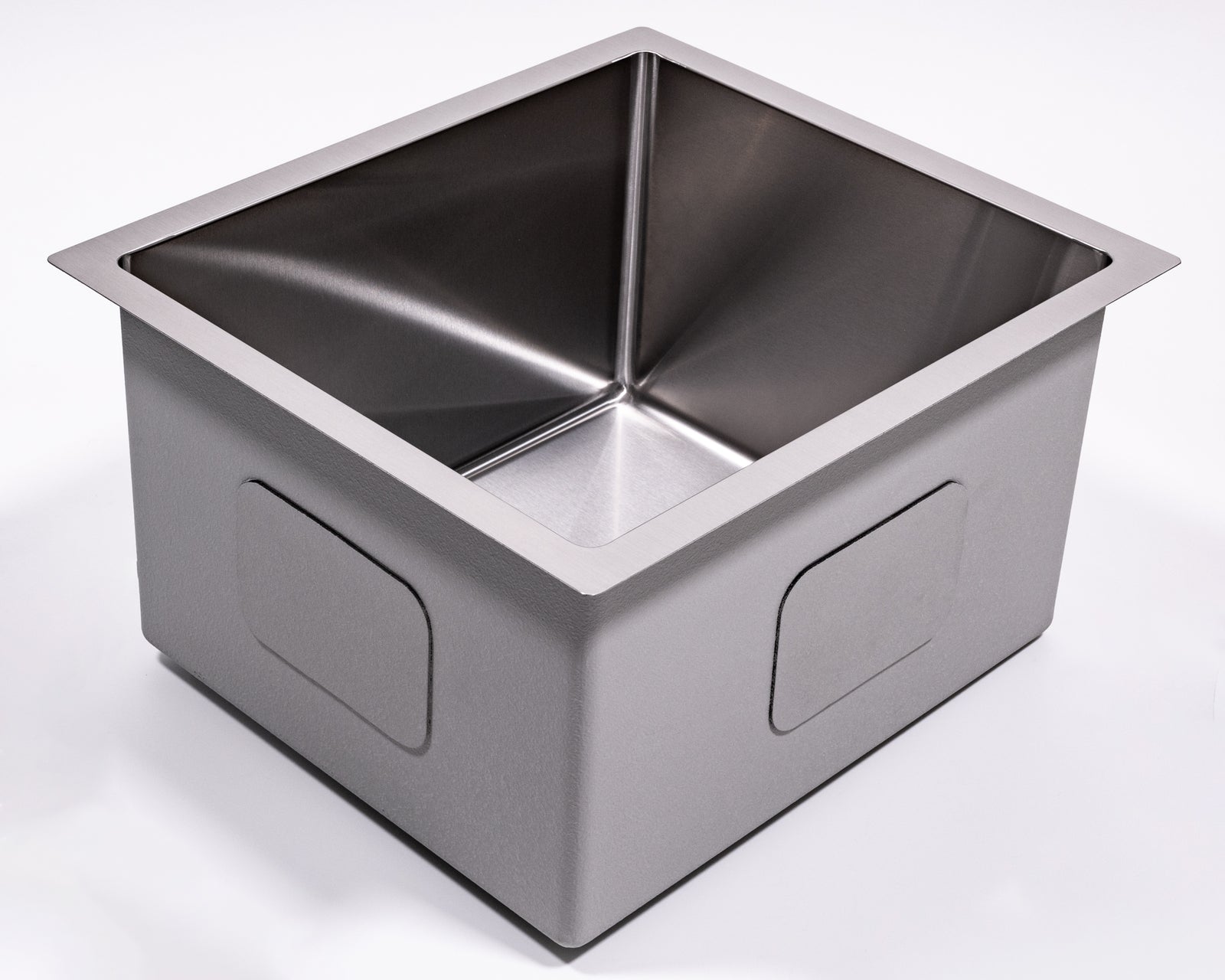 Cameo 16" Single Bowl Under-mount Square Sink
