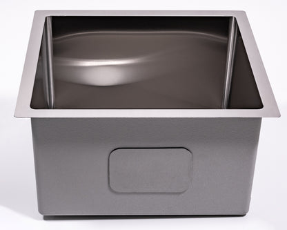 Cameo 16" Single Bowl Under-mount Square Sink