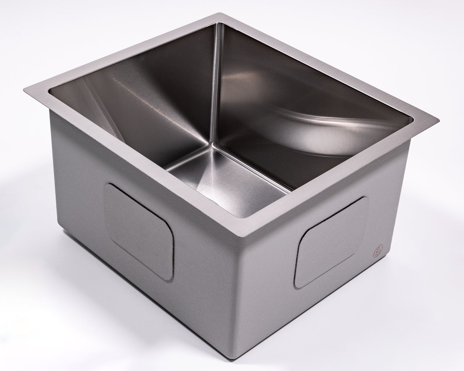 Cameo 16" Single Bowl Under-mount Square Sink