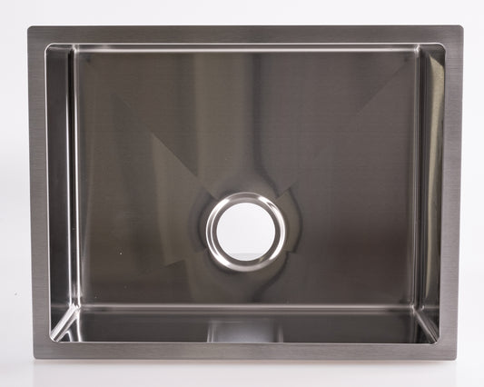 Cameo 23" Single Bowl Under-mount Square Sink