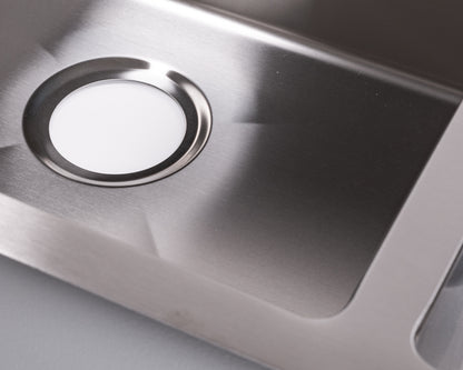 Cameo 16" Single Bowl Under-mount Square Sink