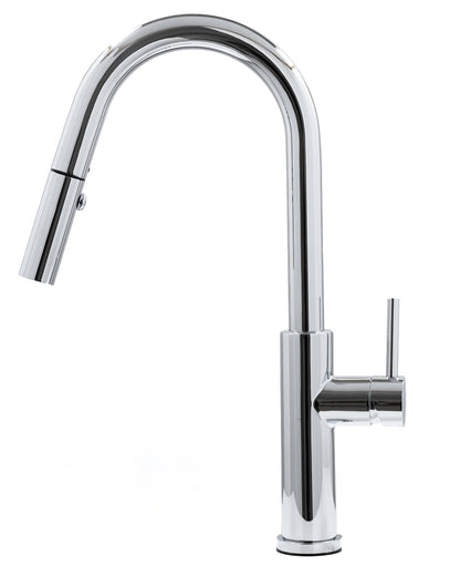 Cameo Pull-Down Kitchen Faucet (Polished Chrome)