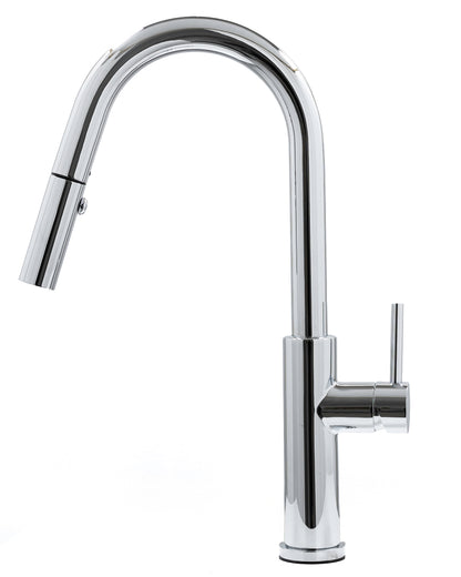 Cameo Pull-Down Kitchen Faucet (Polished Chrome)