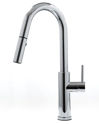 Cameo Pull-Down Kitchen Faucet (Polished Chrome)