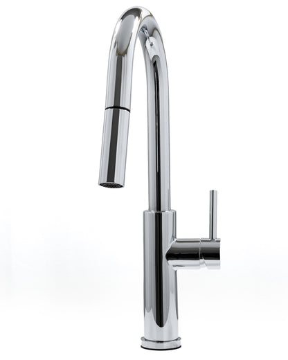 Cameo Pull-Down Kitchen Faucet (Polished Chrome)