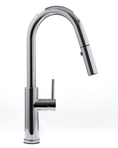 Cameo Pull-Down Kitchen Faucet (Polished Chrome)