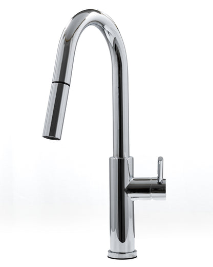 Cameo Pull-Down Kitchen Faucet (Polished Chrome)