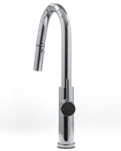Cameo Pull-Down Kitchen Faucet (Polished Chrome)