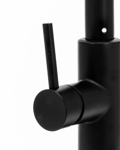 Cameo Pull-Down Kitchen Faucet (Matte Black)