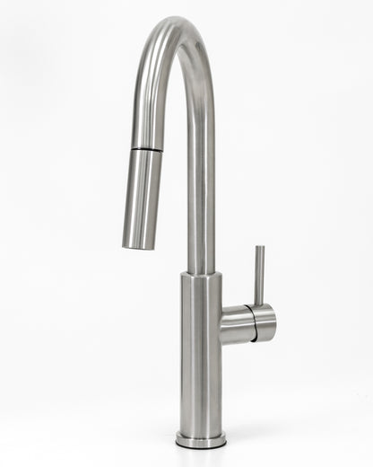 Cameo Pull-Down Kitchen Faucet (Stainless Steel)
