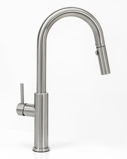 Cameo Pull-Down Kitchen Faucet (Stainless Steel)