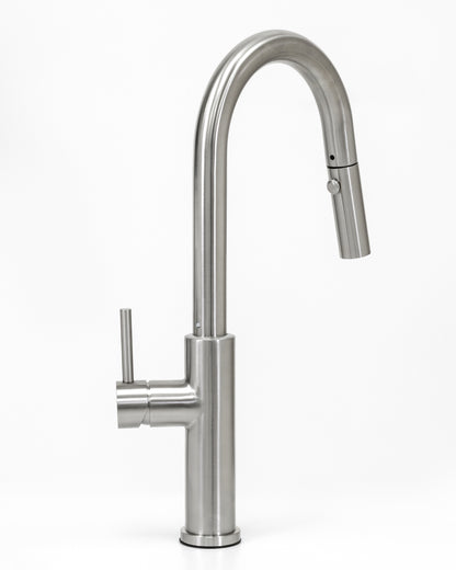 Cameo Pull-Down Kitchen Faucet (Stainless Steel)