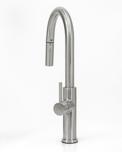 Cameo Pull-Down Kitchen Faucet (Stainless Steel)