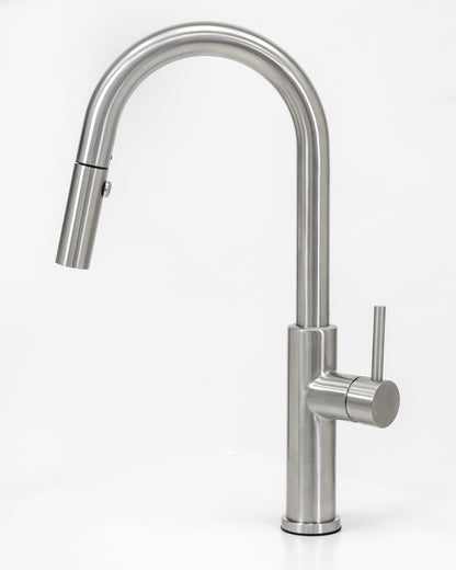 Cameo Pull-Down Kitchen Faucet (Stainless Steel)