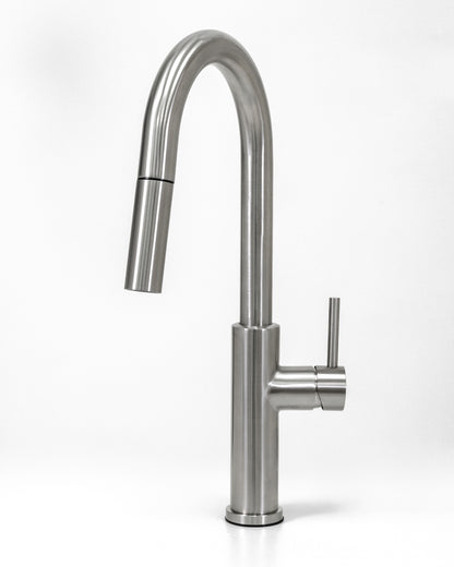 Cameo Pull-Down Kitchen Faucet (Stainless Steel)