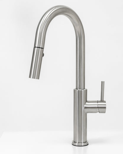 Cameo Pull-Down Kitchen Faucet (Stainless Steel)
