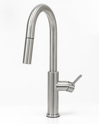 Cameo Pull-Down Kitchen Faucet (Stainless Steel)