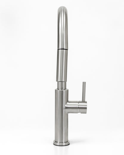 Cameo Pull-Down Kitchen Faucet (Stainless Steel)